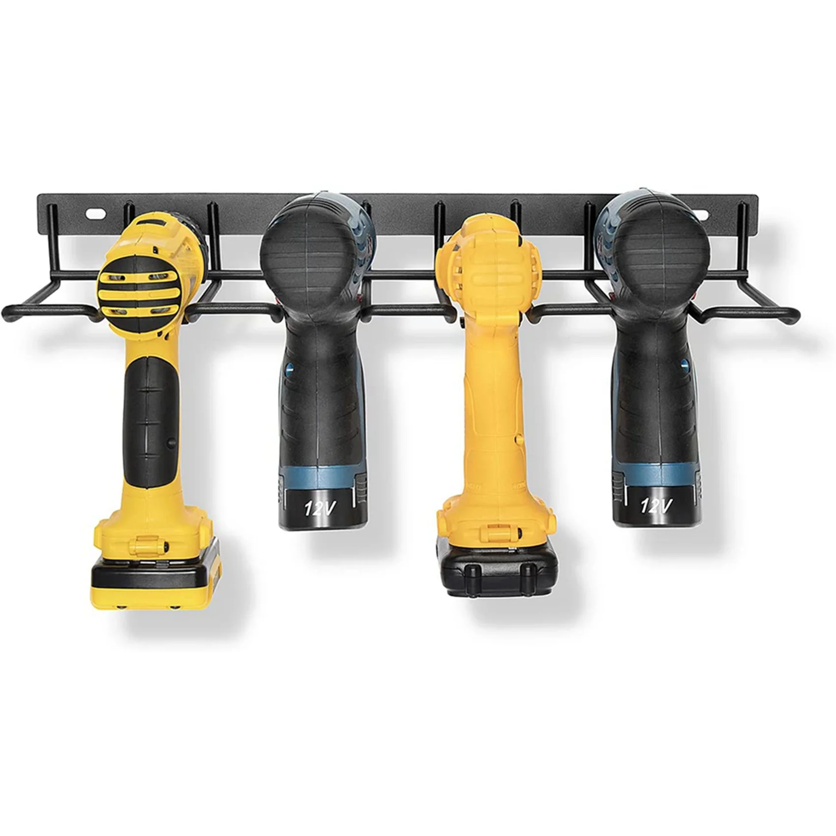 AB51 2X органайзер для электроинструментов стеллаж для хранения дрели полка настенный сверхмощный держатель для электрической дрели для зарядной станции дрели