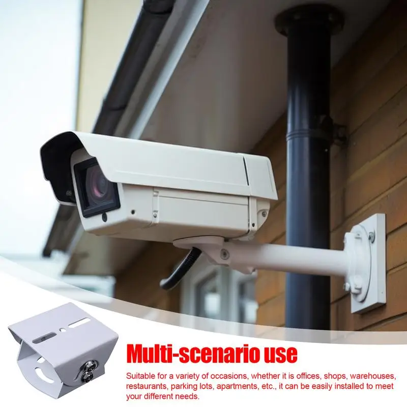Security Camera Holder High Quality Aluminum Alloy Camera Mount Bracket Perfect For Indoor Outdoor Households Work Places