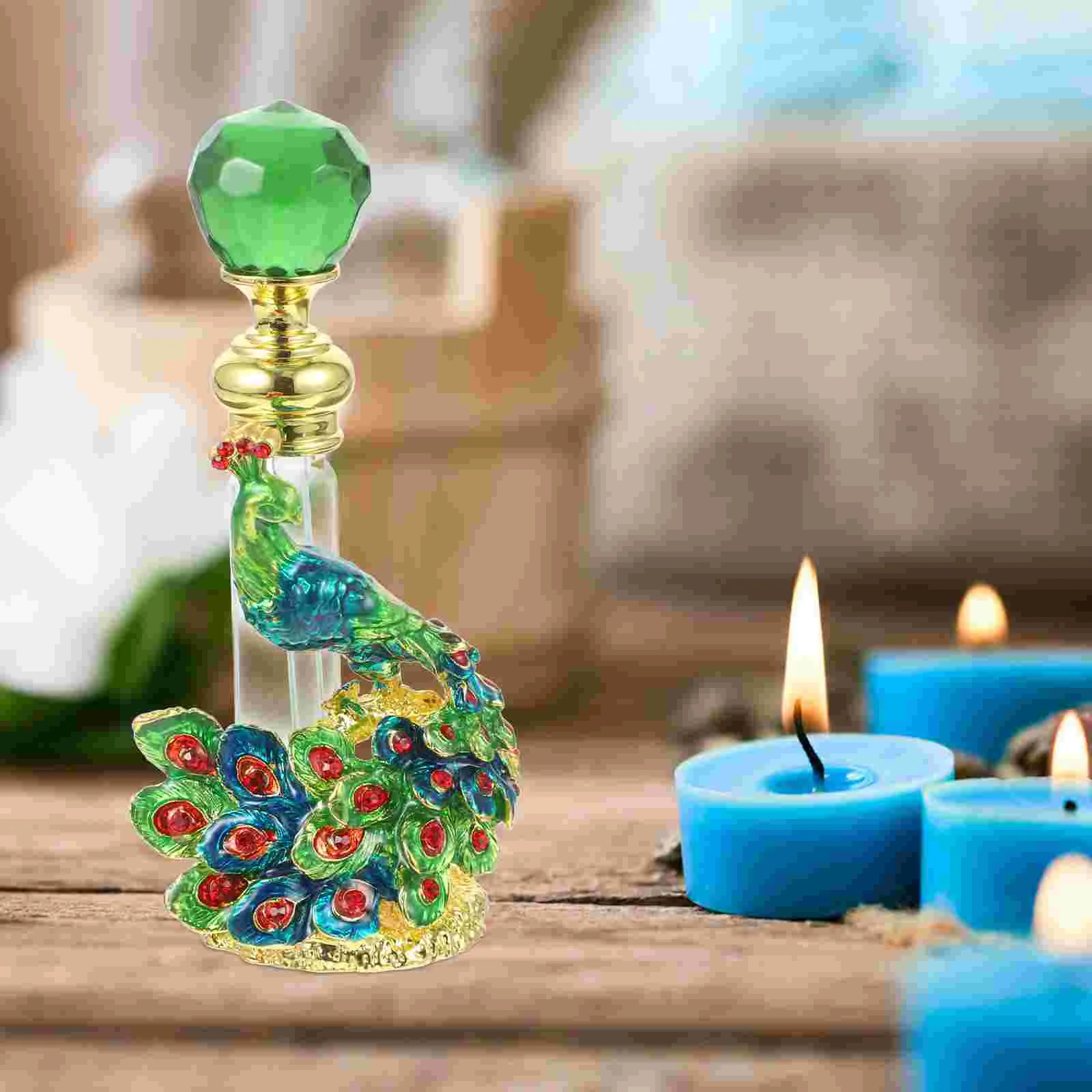 

Флакон духов, винтажный пустой стеклянный флакон для духов, многоразовый флакон для путешествий (4 мл), флакон для духов