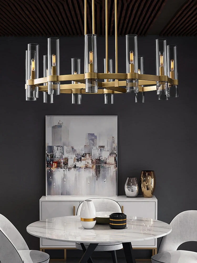 Classic American Brass E14 Glass Stainless Steel Led Pendant Lights.pendant Lamp.pendant Light