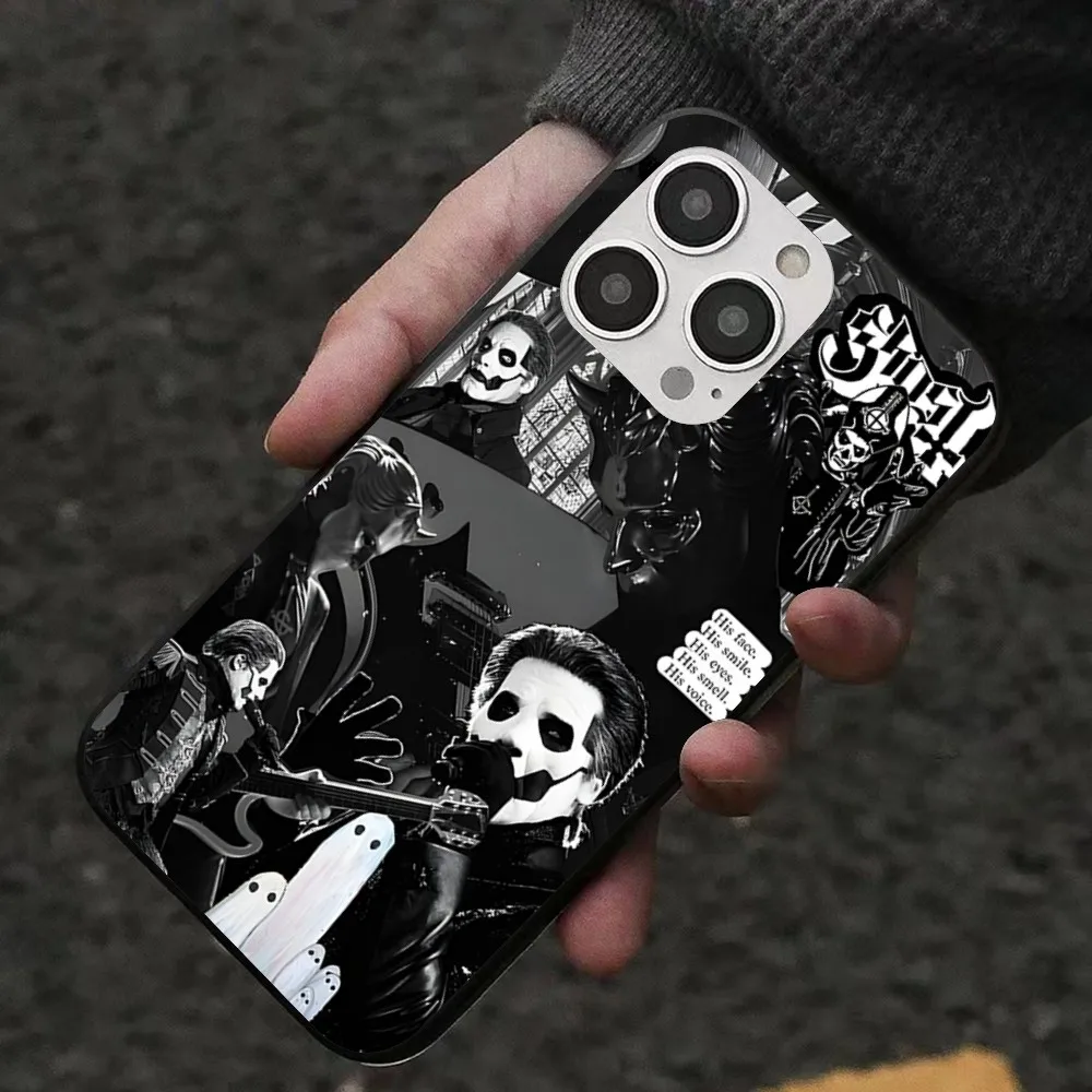 G-Ghost Heavy Metal Band Phone Case For Iphone 15 11 13 14 Pro Max 7 8 Plus X Xr Xs Max Se2020 12mini Cover Case