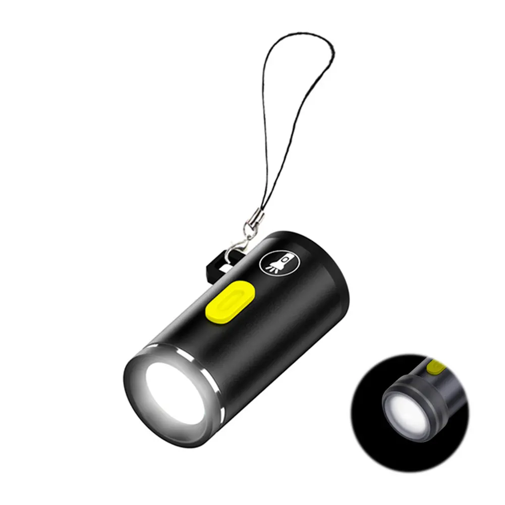 5PCS LED Handheld Mini Flashlight Aluminum Alloy Small Pocket Flashlight Outdoor Emergency Light for Outdoor Hiking Camping