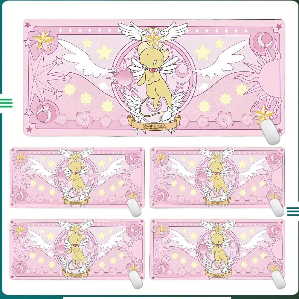 

Pink Magic large Mouse Pad Gaming Laptops Mousepad Gamer Carpet Keyboard Mat Desk Protector Anime Cartoon Mause Pads 900x400