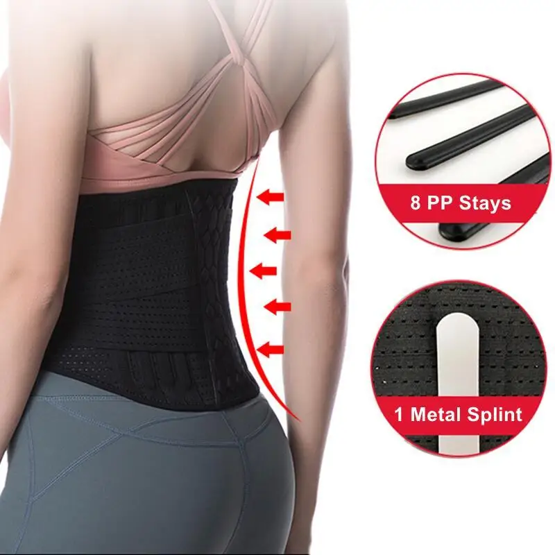 

Back Brace for Lower Back Pain,Back Support Belt for Women& Men,Breathable Lower Back Brace with Lumbar Pad for Herniated Disc