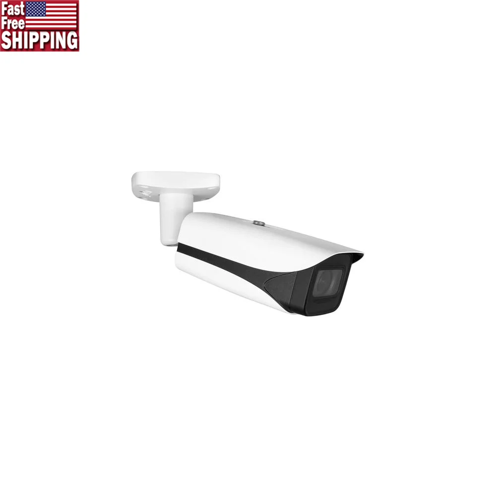 4MP Smart AI IR Bullet IP Camera 2.7mm-12mm Lens Perimeter Protection Object Detection Face Recognition 60m Night Vision