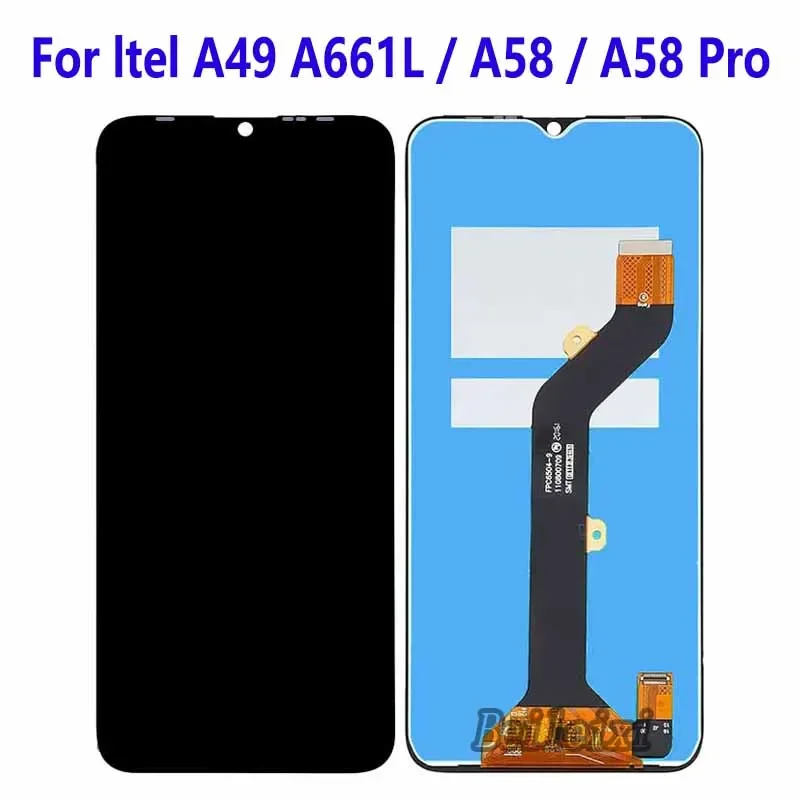 For itel A49 A661 A661L LCD Display Touch Screen Digitizer Assembly Replacement Accessory For lTEL  A58 / A58 Pro