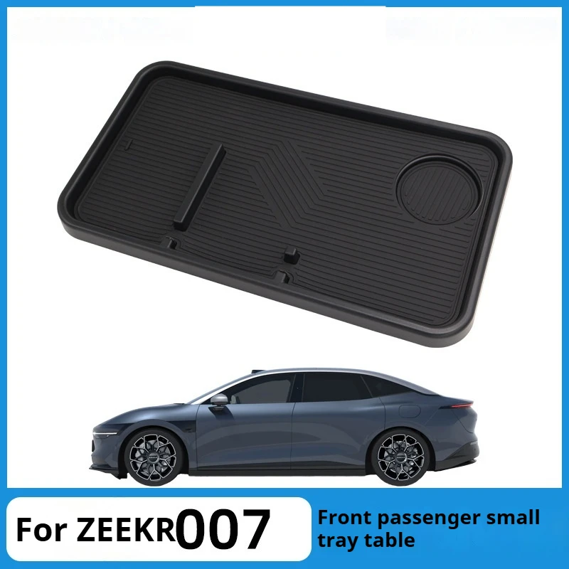 For ZEEKR 007 co-pilot small table car portable table car interior supplies modification car interior decoration