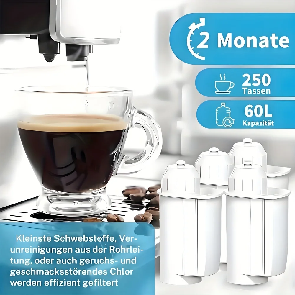 فلتر مياه بديل لـ EQ3/EQ6/EQ9، EQ500، S700، ماكينة صنع القهوة بفلتر المياه لسلسلة TZ70003/TCZ7003/467873، Neff C77V60