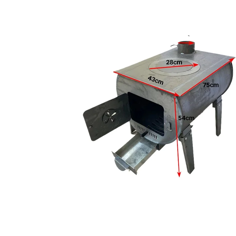 

Rural indoor cooking and heating integrated furnace firewood heating furnace coal burning charcoal
