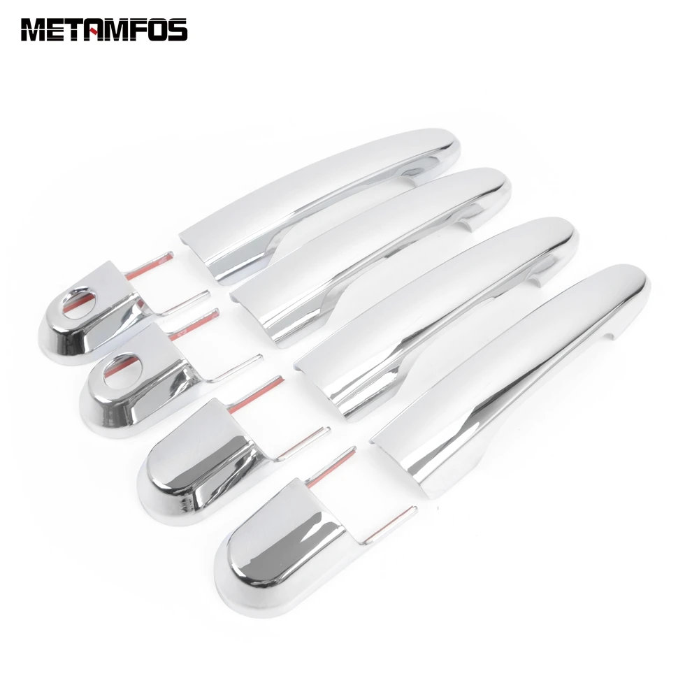 

Накладка на боковую дверную ручку для Hyundai Tucson 2004-2006 2007 2008 2009, хромированная защитная крышка, внешние аксессуары, Стайлинг автомобиля