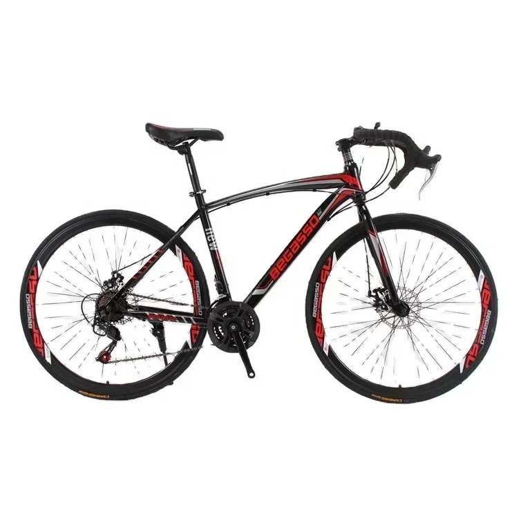 Hotsellinng 26 Inch High Carbon Steel Frame Mountain Bike Hybrid Bikes with Double Disc Brake for Men