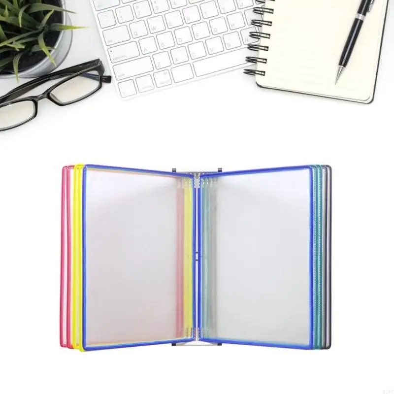 

Wall Reference Organizers with 10 Easy-Loading Pocket for Workshop