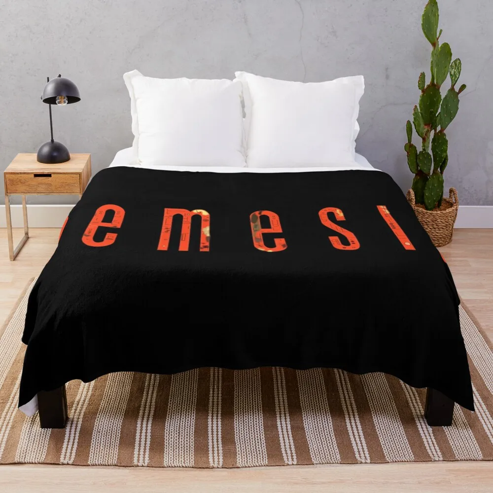 

Nemesis Throw Blanket blankets ands halloween Bed linens christmas gifts Blankets