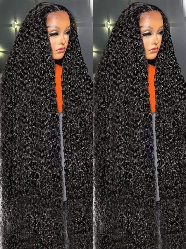 

Glueless Wig Human Hair Ready to Wear 13x4 Hd Lace Frontal Wigs Curly Human Hair Wigs For Women Water Wave 7x5 Lace Closure Wig