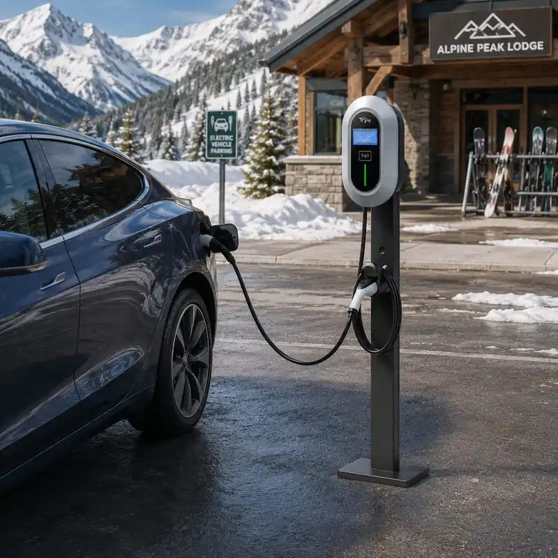 Advanced 30kw DC Fast Portable Charger CCS2 OCPP RFID App Control LCD WiFi Safety Customized