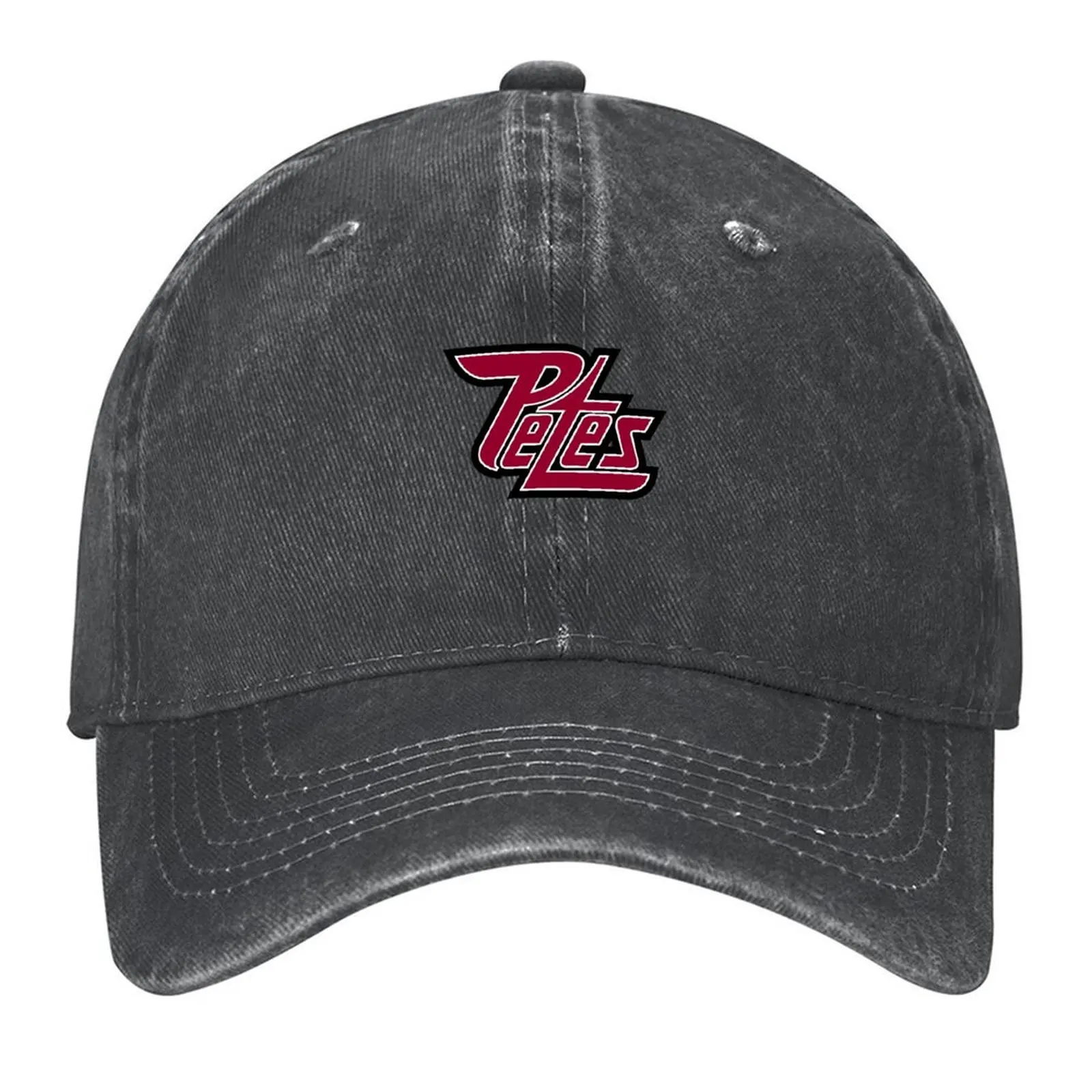 

Peterborough Petes Baseball Cap western Hat Big Size Hat Sunscreen black Girl Men's