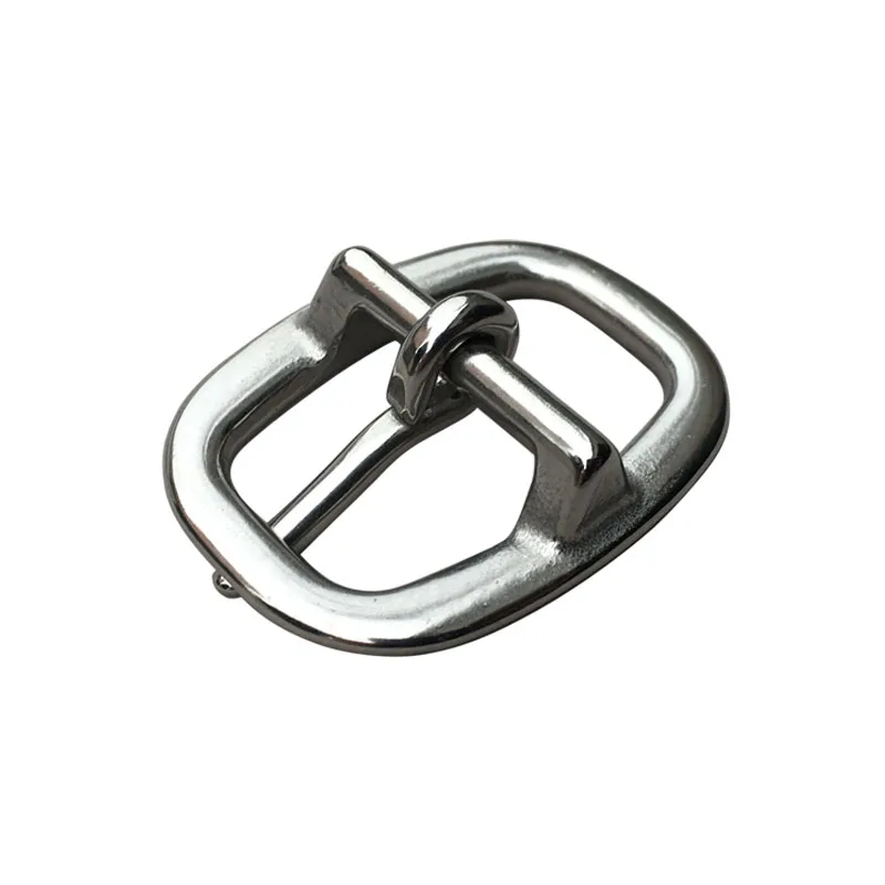 20 Pieces Stainless Steel Pin Buckle Leather Craft Buckle Halter Hardware Accessories 21mm