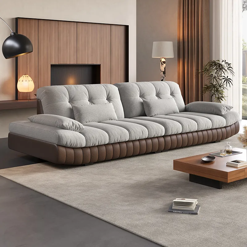Narrow Black Living Room Sofas Designer Nordic Individual Floor Sofa Living Room Lazy Boneless Divano Soggiorno Home Furniture view 2