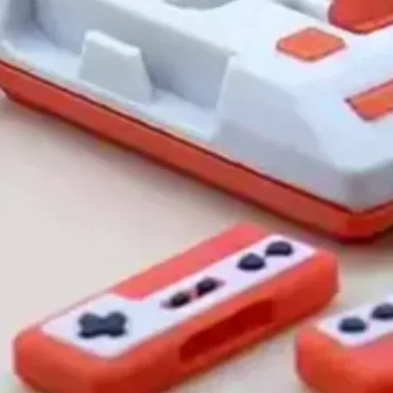 Simulación de casa de muñecas en miniatura, consola de juegos de TV nostálgica, modelo de decoración de escena de sala de estar, accesorios de muñeca, Juguetes, 1/12