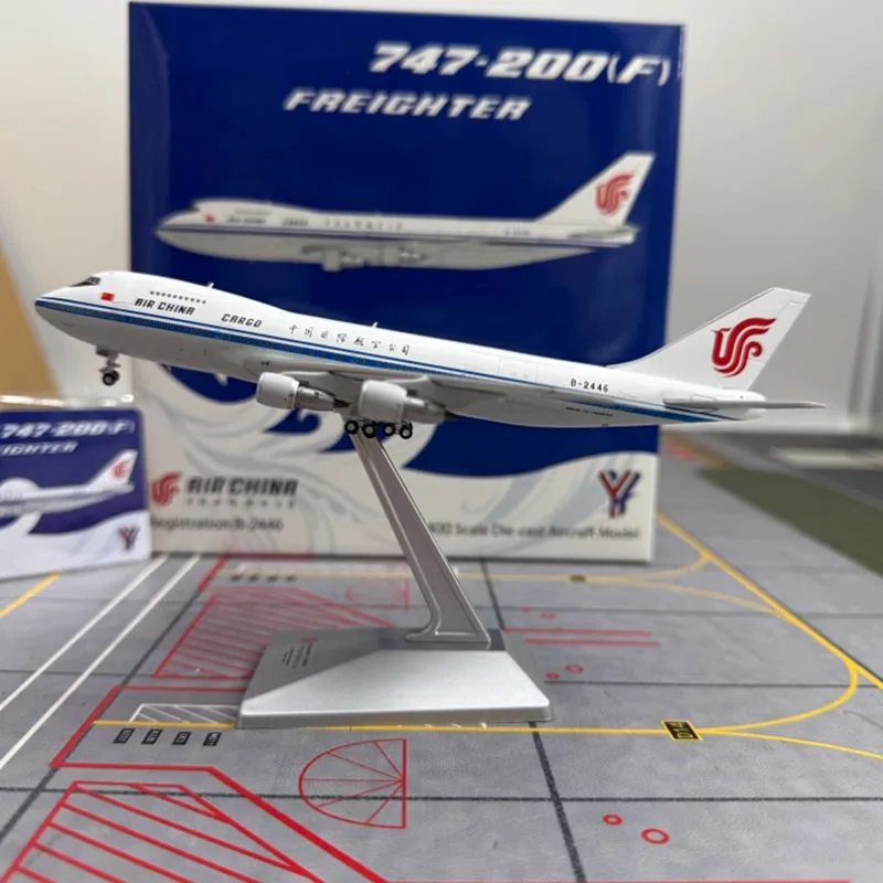 YY Wings Diecast 1:400 Scale Air China B747-200/F Cargo Aircraft Simulation Alloy Finished Souvenir Hobby Collection Toy Gift ﻿