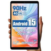 ALLDOCUBE iPlay60 Mini 8.68 inch Display Unisoc T606 12GB(4GB+8GB Virtual) RAM 64GB ROM 4G LTE 4000mAh Android 15 Tablet