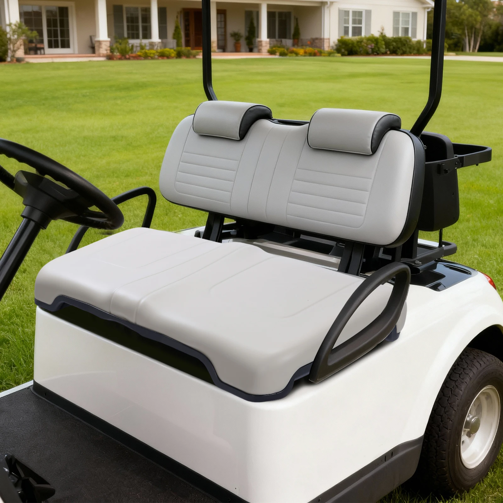 

Golf Cart Front Replacement Cushion Easy To Install Seat Bottom Replacement Cushion Assembly for Yamaha G29-2/Drive2 2017+