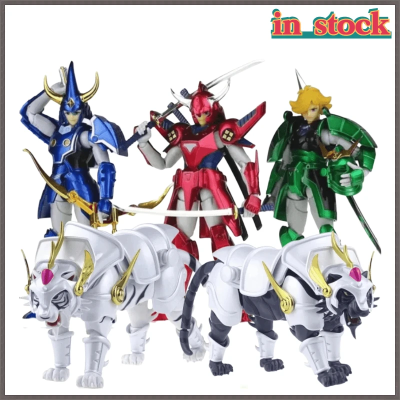 in Stock Model Koo Yoroiden Samurai Troopers Ronin Warriors Kikoutei Rekka Ryo Sanada Hashiba Touma Seiji Date White Black Tiger