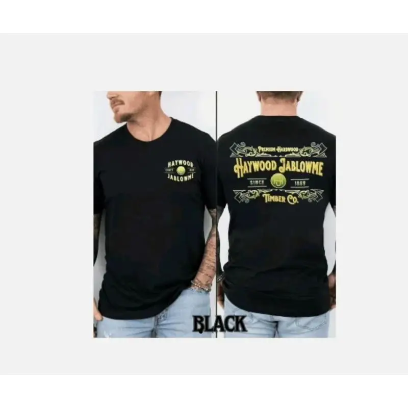 تي شيرت Haywood Jablowme Timber Co تي شيرت مضحك من الخشب الصلب جميع المقاسات S 4Xl