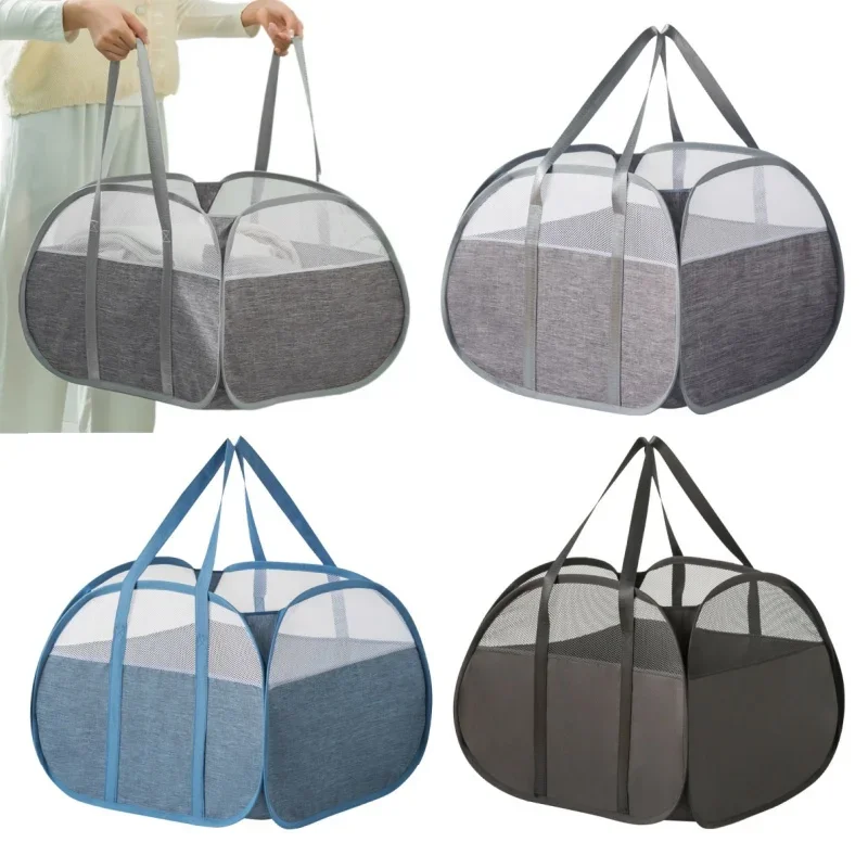 

Foldable Dirty Basket Thickened Oxford Cloth Dormitory Bedroom Bathroom Storage Basket Clothes Sundries Bag