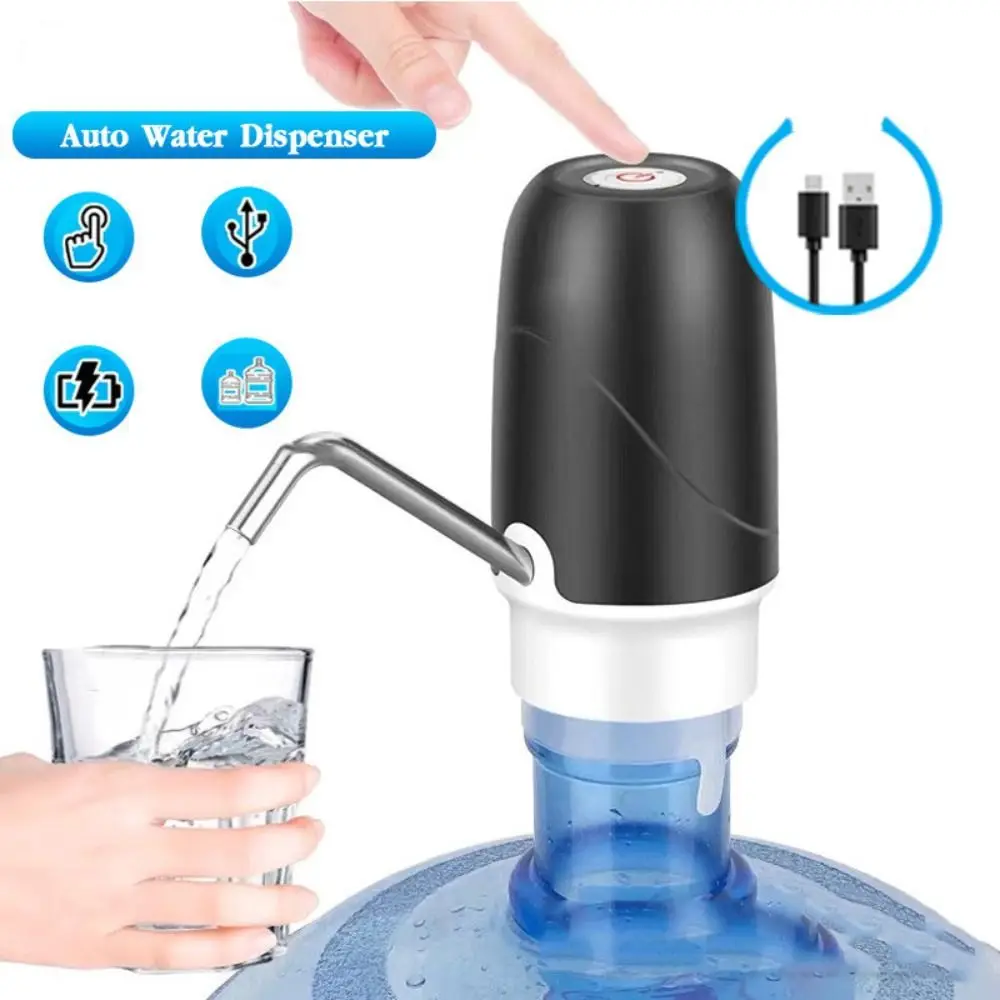 Portable 800mAh Battery Water Pump Electric Rechargeable Bottled Water Pump High Quality with USB Charging Water Dispenser