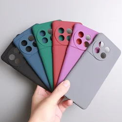 for OnePlus 13T 13 12R 12 11 10T Ace Pro 10R Racing Nord N20 RT CE Case Sand Matte Soft Full Protect Antifall Cover Shell Fundas
