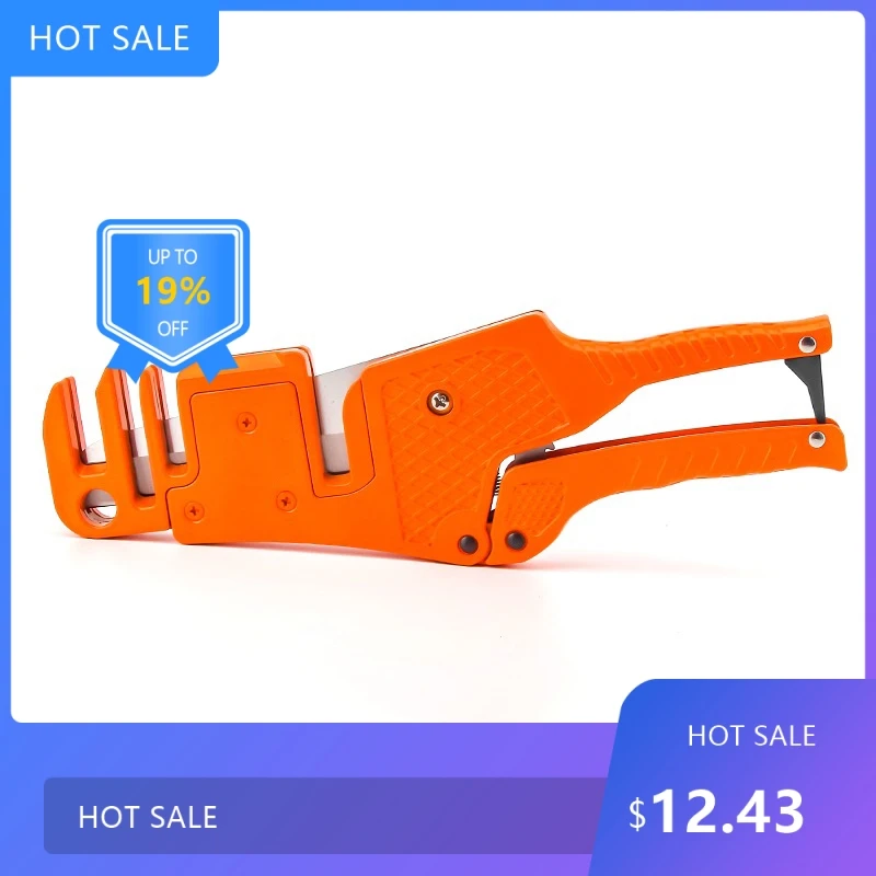 

07292025 PC-323 Резак для проводов применяется для резки труб из ПВХ, ППР, ПЭП и других труб из алюминиевого пластика.