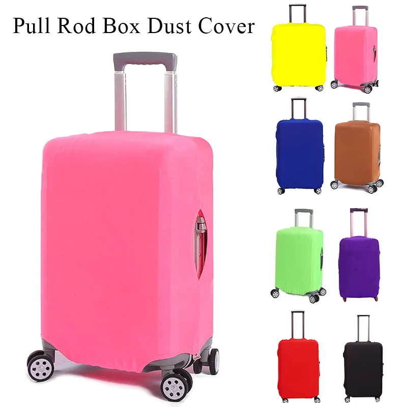 Freeshipping 18-24 Inch Suitcase Protective Cover Elastic Luggage Protector Cartoon Heart Bear Printed Trolley Dust Cover