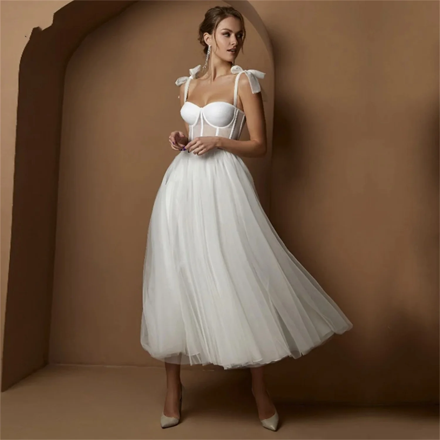 Lace Weddings Dresses 2023 Wedding Dress Sling Wedding Guest Dresses for Women Amandas Novias Official Store Bride Woman Bridal