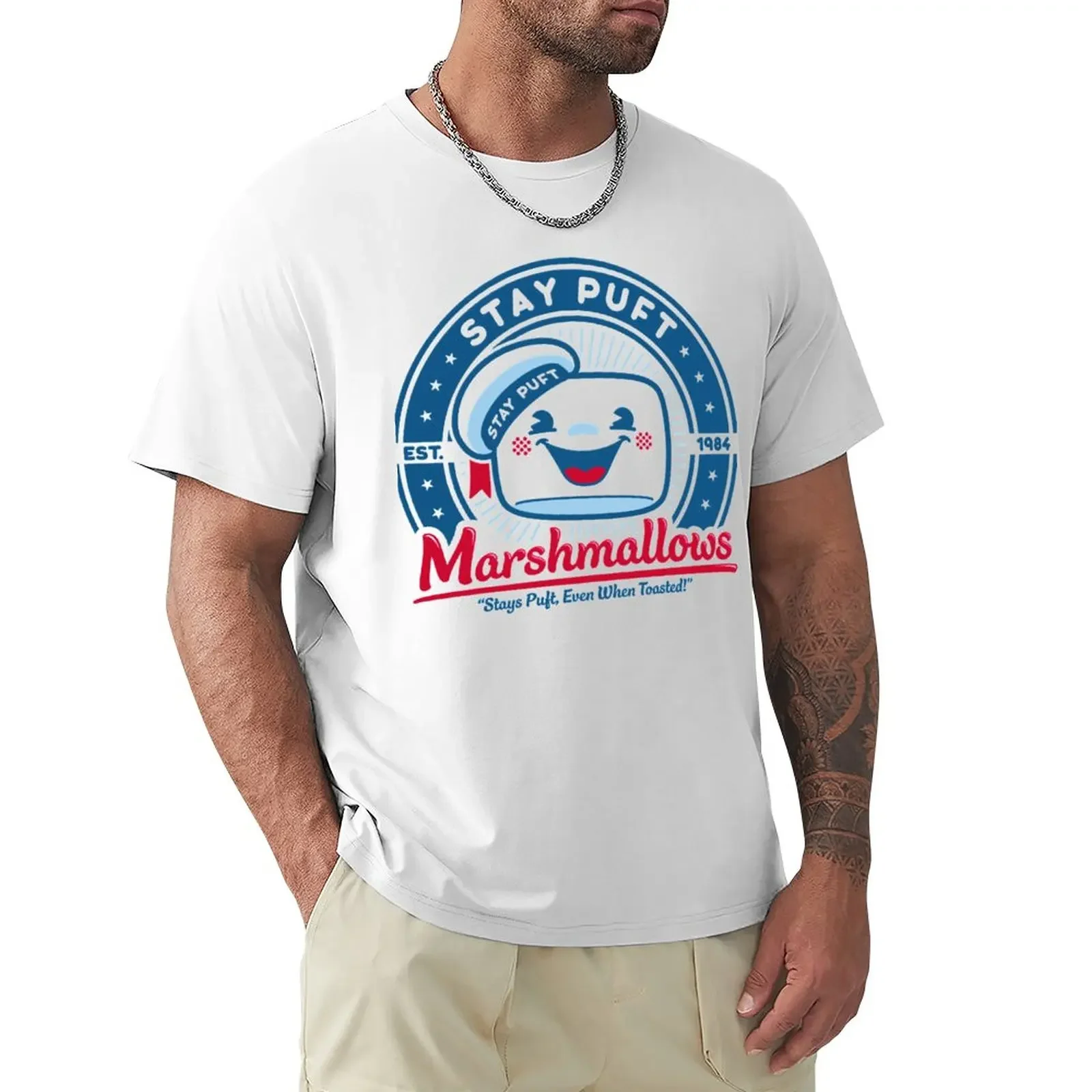 Marshmallows T-Shirt funnys new edition mens clothes