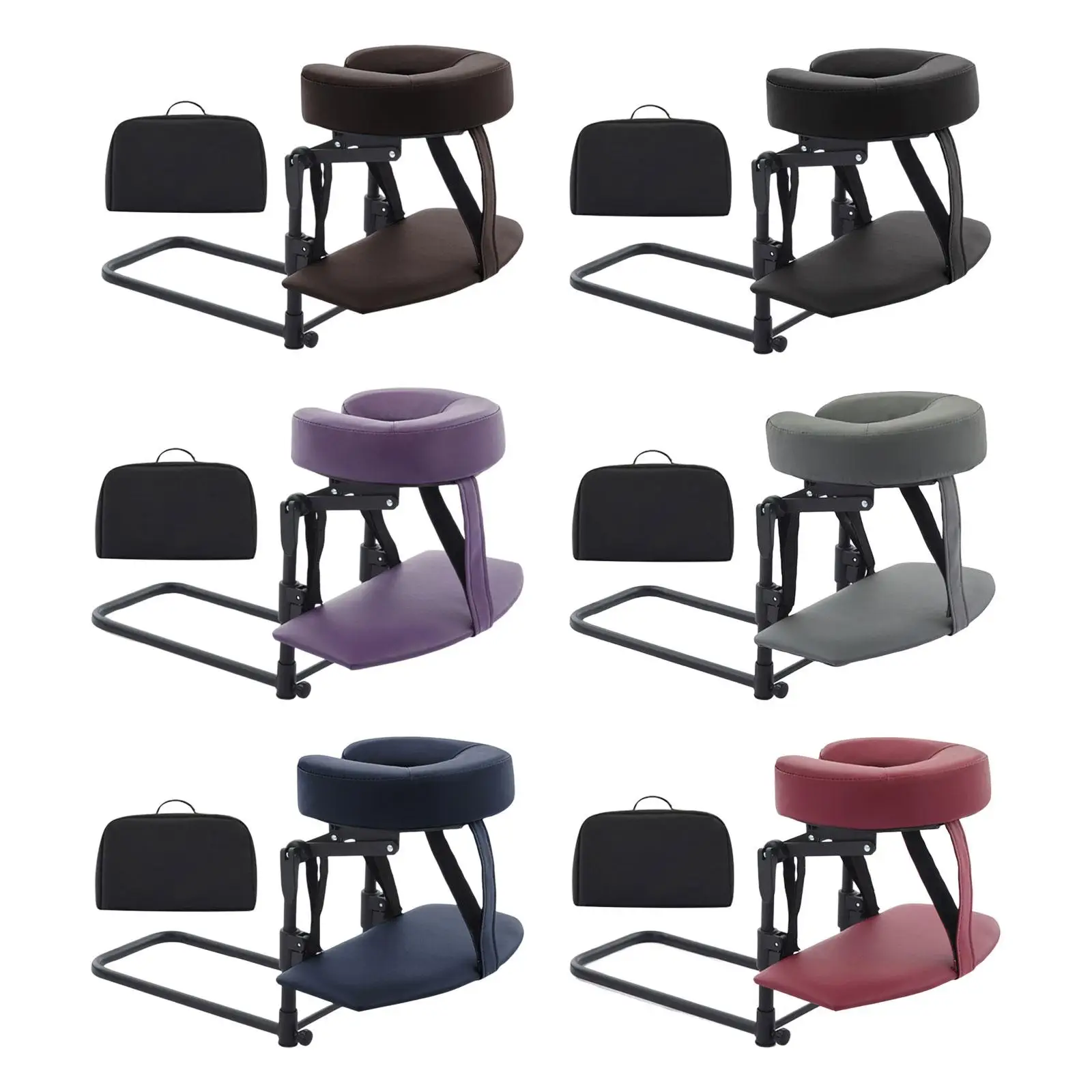 Headrest for Bed Face Cradle with Storage Bag, Face Pillow Cradle Support, Multi Function for Office SPA