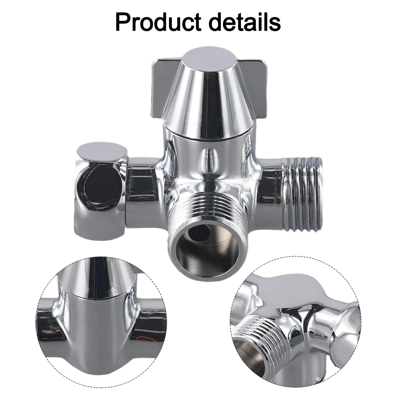 

Высококачественный клапан для ванной комнаты, переключатель для душа, переключатель для душевого шланга, катушка для крана, разветвитель, латунь, гальваника