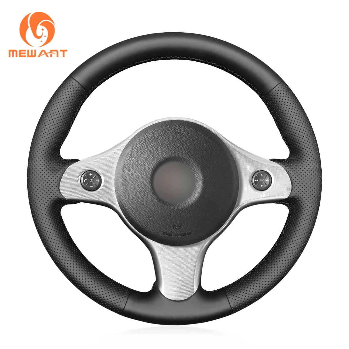 

MEWANT for Alfa Romeo Car Steering Wheel Cover Artificial Leather for Alfa Romeo 159 2007 2012 Brera Spider 2006-2011