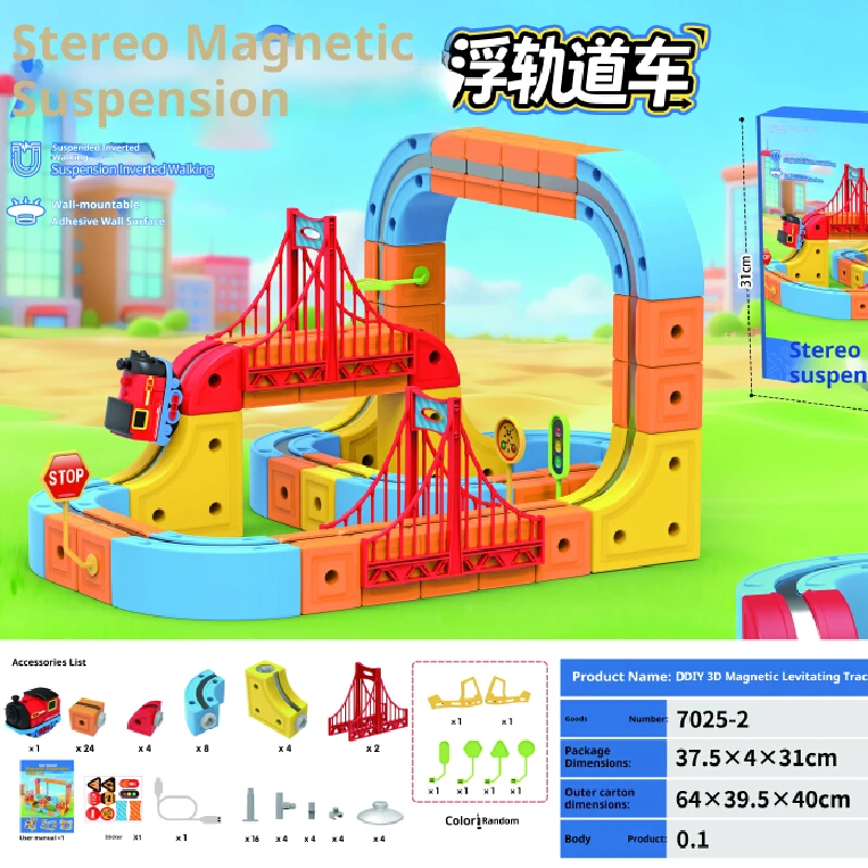 Venta caliente nuevo niño Diy tren juguetes puede pista 1:64 coche eléctrico Mini modelo serie juguetes adecuados para niños para jugar regalos de juguete de coche