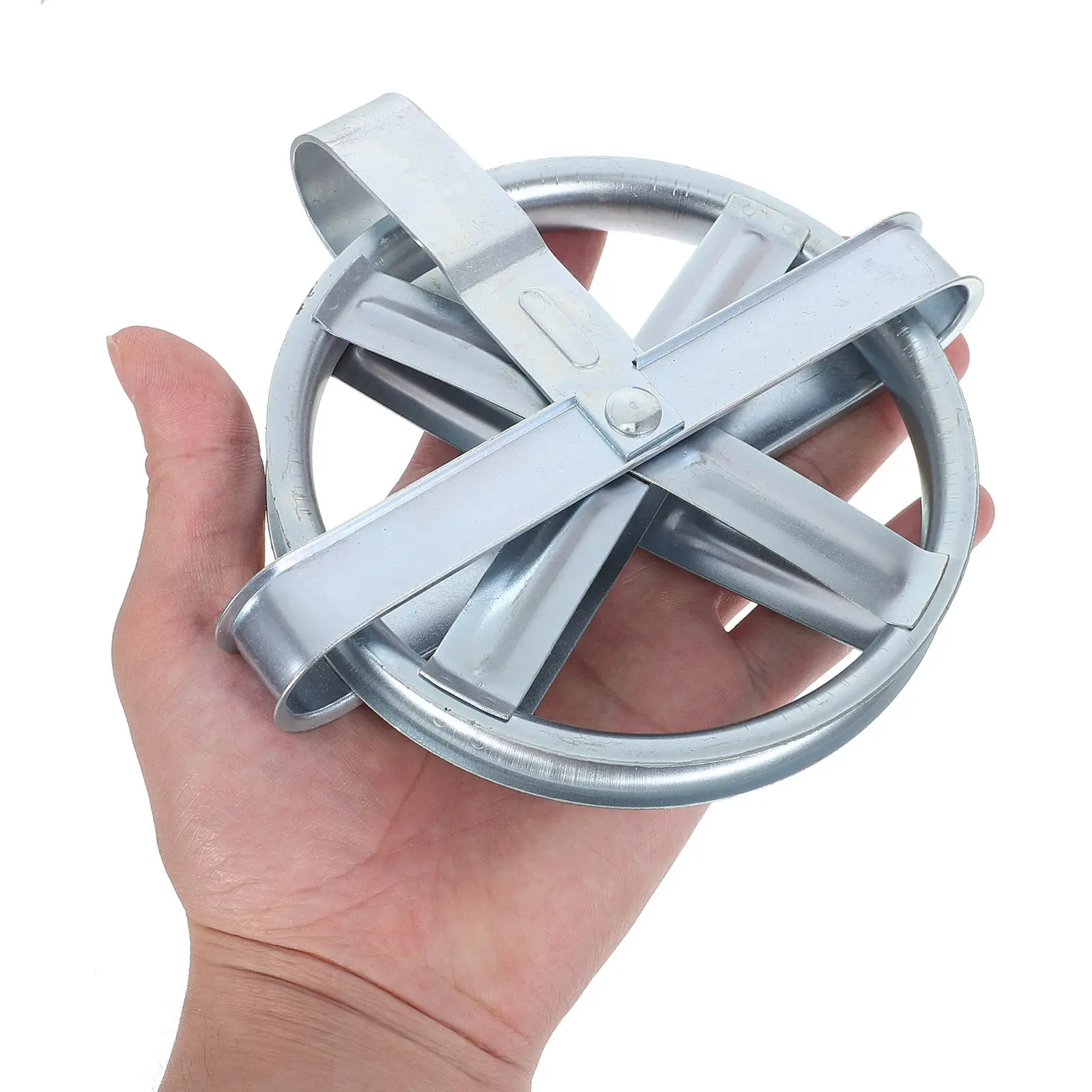 1Set Deep Groove Clothesline Pulley Outdoor Heavy Duty 5 Inch Rustproof Weather Resistant Backyard Laundry Drying Line Kit