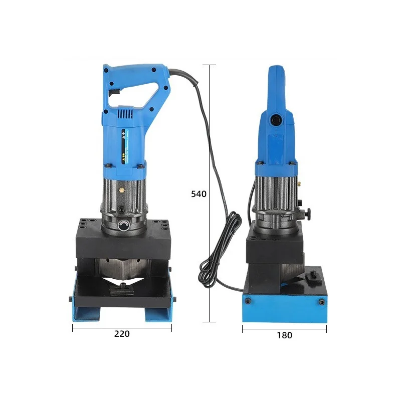 

Электрический гидравлический угловой станок для резки стали, Электрический угловой стальной резак, 4 в 1, портативный угловой станок для резки железа