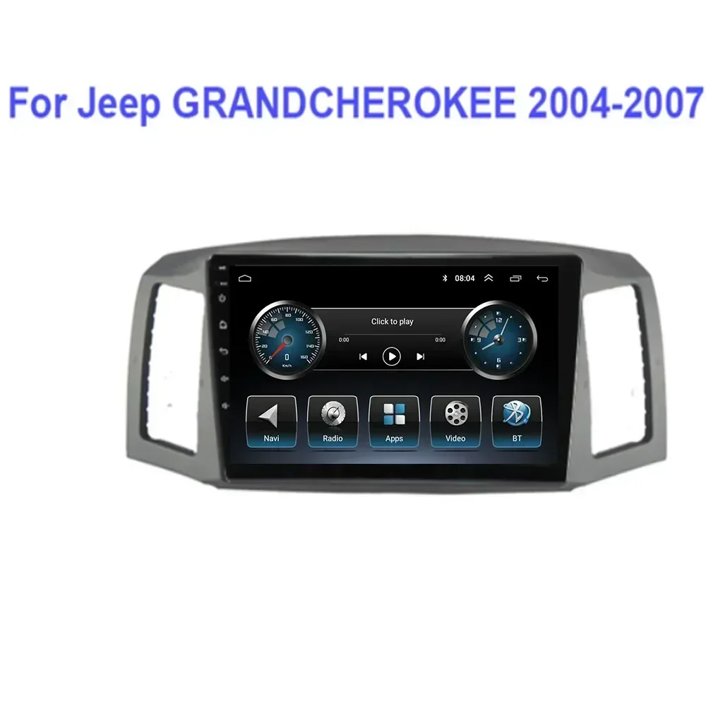 Android 13 For Jeep Grand cherokee 2004-2006 2007 Autoradio GPS Navigation Car Multimedia Player Carplay Camera No 2din DVD