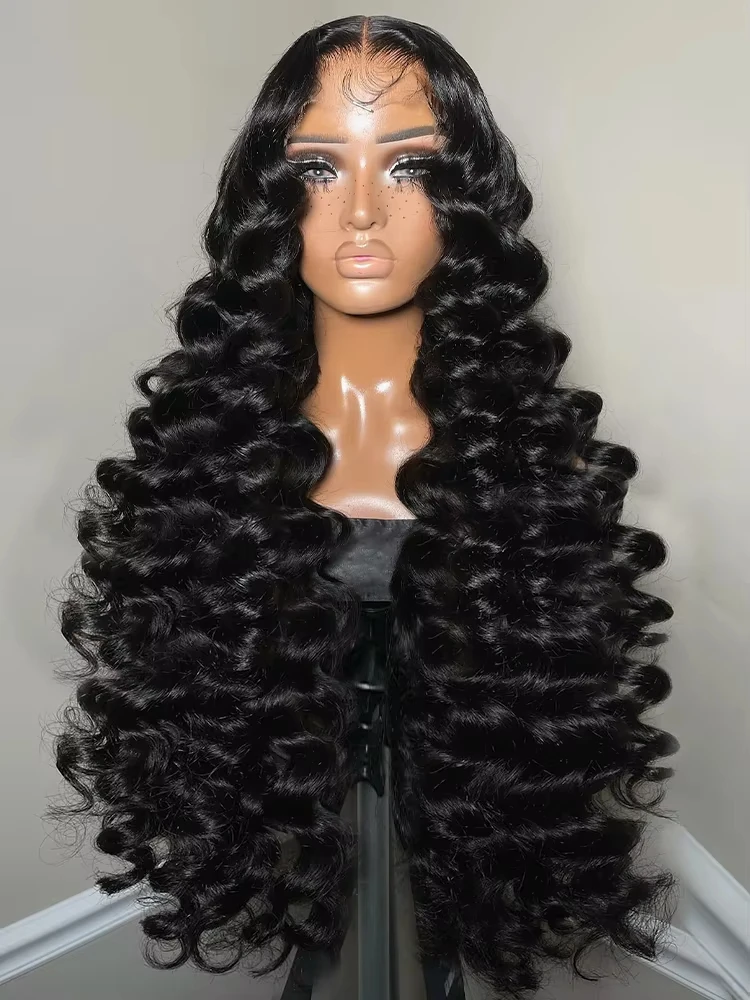 

13x4 13x6 Loose Wave Lace Frontal Wig 100% Human Hair Wigs On Clearance Sale 30 40 Inch Hd Body Wave Lace Front Wig Pre Plucked