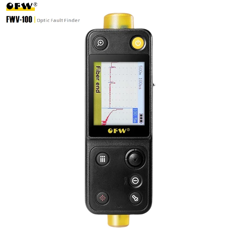 OFW MINI OTDR 20KM Handled Optical Time-Domain Reflectometer, Fiber Ranger, FTTB FTTH Breakpoint Tester Meter FWV-100-V10