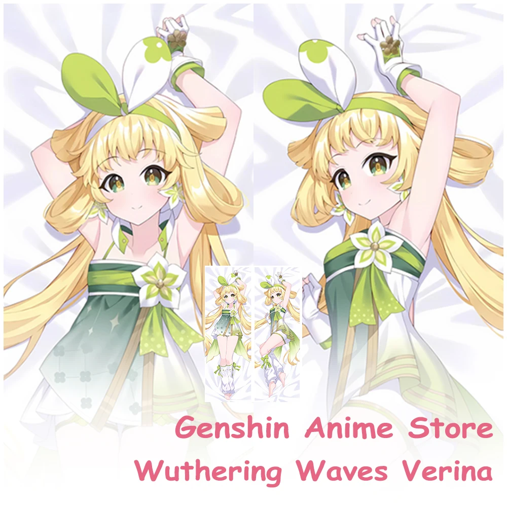 

Anime Wuthering Waves Verina Custom Dakimakura Cover Pillowcase Otaku Sleeping Pillow Cushion Covers Hugging Body Cosplay Props