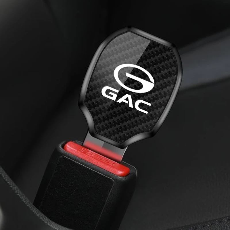 Car Seat Belt Clip Carbon Extender Lock Buckle Plug Interior Accessorie For GAC TRUMPCHI GS4 GS8 M8 Empow Emkoo Accessories