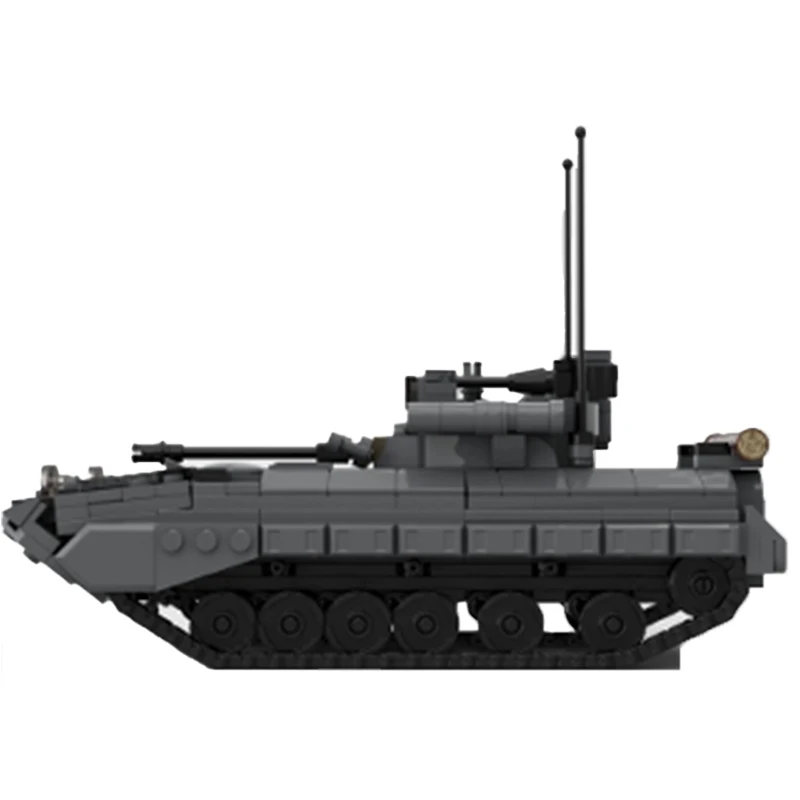 Military Vehicle Series BMP-2M Tank MOC Building Block DIY Model Puzzle Originality Collection Experts Brick Toys Xmas for Gifts