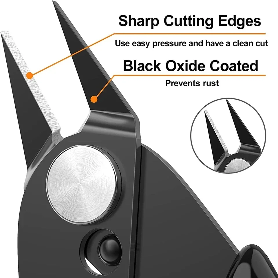 1 pz Strumento per l'estensione dei capelli Pinza da taglio per legame alla cheratina Pinza per estensioni dei capelli Taglierina per cheratina Estensioni preincollate Salone di bellezza