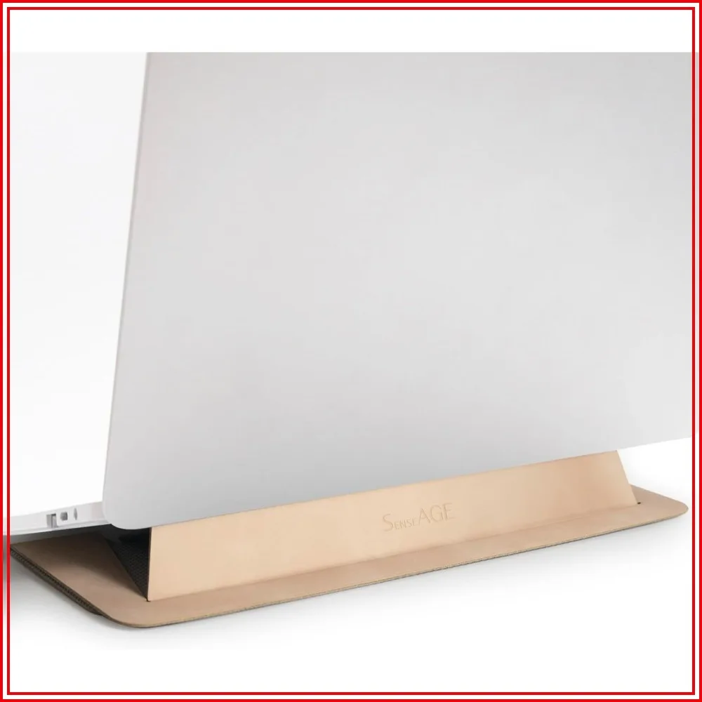 

Ergonomic Laptop Stand for Desk, Foldable & Portable, Anti-Slip, Compatible with MacBook Air/Pro and Up to 15.6" Laptops