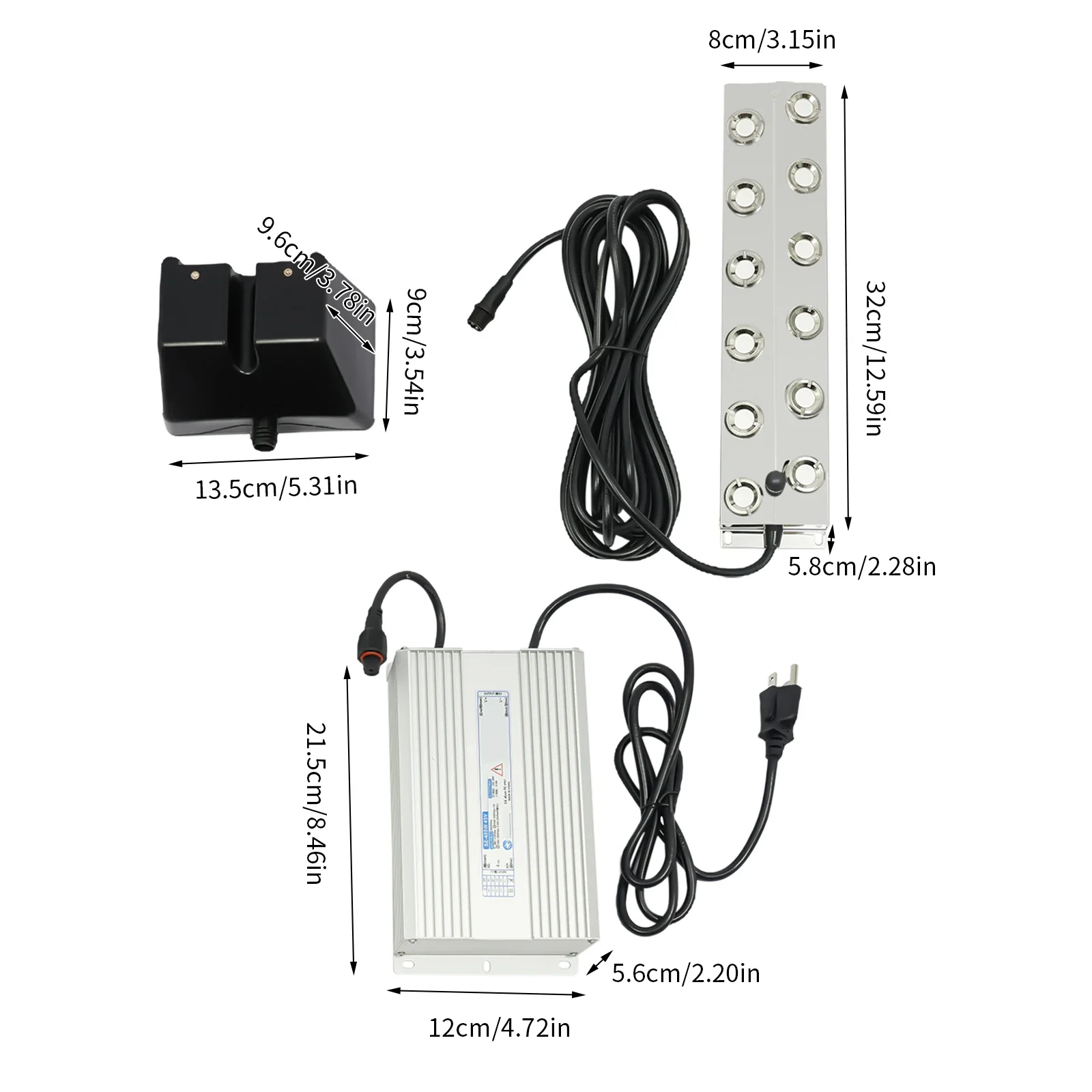 High-Quality Stainless Steel Atomizer: Durable, Powerful Fogging for Homes, Offices, and More